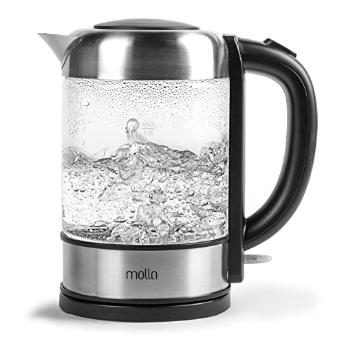 Molla Púro Cordless Glass Electric Water Kettle