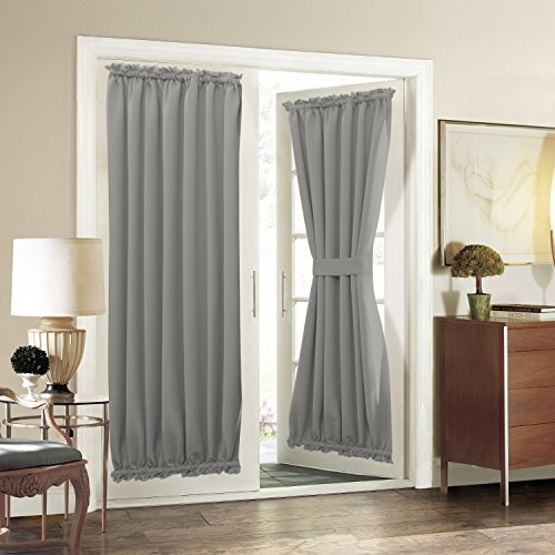 Aquazolax Noise Reducing Patio Door Curtain Panel