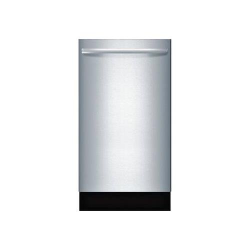 Bosch SPX68U55UC 18" 800 Series Dishwasher with 10 Place Settings Fully Integrated Control Panel 44 dBA Quiet Operation