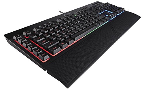 CORSAIR K55 RGB Gaming Keyboard - Quiet & Satisfying LED Backlit Keys
