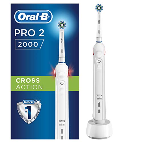 2) Oral-B Pro 2000 Crossaction Electric Toothbrush