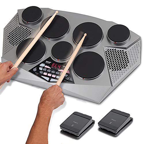 8) Pyle 7 Pad All-in-One Electronic Drum Kit