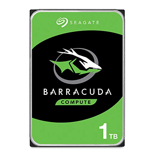 5) Segate Bare Drives BarraCuda 1TB Internal Hard Drive