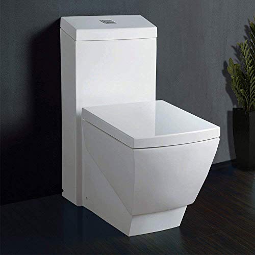 9) WoodBridge T-0020 Dual Flush Toilet